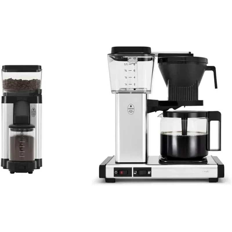 Coffee Grinder Coffe Maker Coffee Machine Automatic Kitchen Appliances Appliances - AliExpress 6