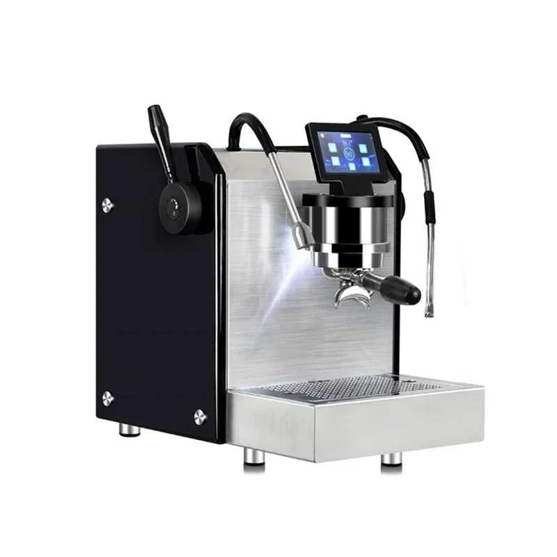 Household 220v EM-30A Touch-screen Italian Coffee Maker Machine Coffee Maker, Double Boiler, Small Commercial Household - AliExpress 6