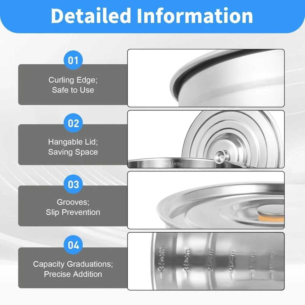 30 Quart 35L Commercial Grade Stockpot 201 Stainless Steel Stockpot Heavy-Duty Canning Pot Soup Pot with Lid for Soup - AliExpress 15