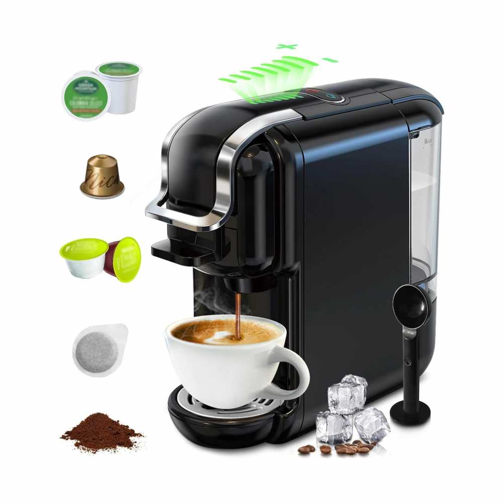 5-in-1 Multifunctional 19Bar Automatic Coffee Machine Maker Single Serve Coffee Maker for Household Use US Plug Type - AliExpress 6