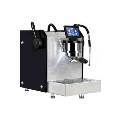 Household 220v EM-30A Touch-screen Italian Coffee Maker Machine Coffee Maker, Double Boiler, Small Commercial Household - AliExpress 6