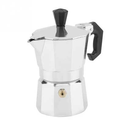 50mL 1 Cup Aluminum Italian Type Moka Pots Espresso Coffee Maker Stove Home Office Use New - AliExpress 6