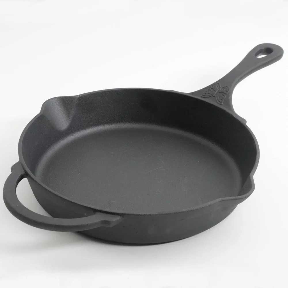 Timeless Beauty Cast Iron Skillet Set 3-Piece Fry Pans Pre-Seasoned Rust-Resistant Even Heat Distribution Oven Safe Kitchen - AliExpress 15