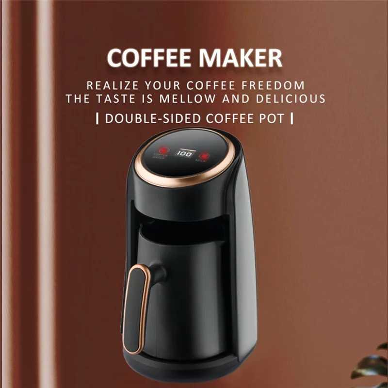 B88B-Automatic Turkish/Greek Coffee Machine 600W Electric Coffee Pot Moka Coffee Kettle Coffee Pot Maker EU Plug - AliExpress 6