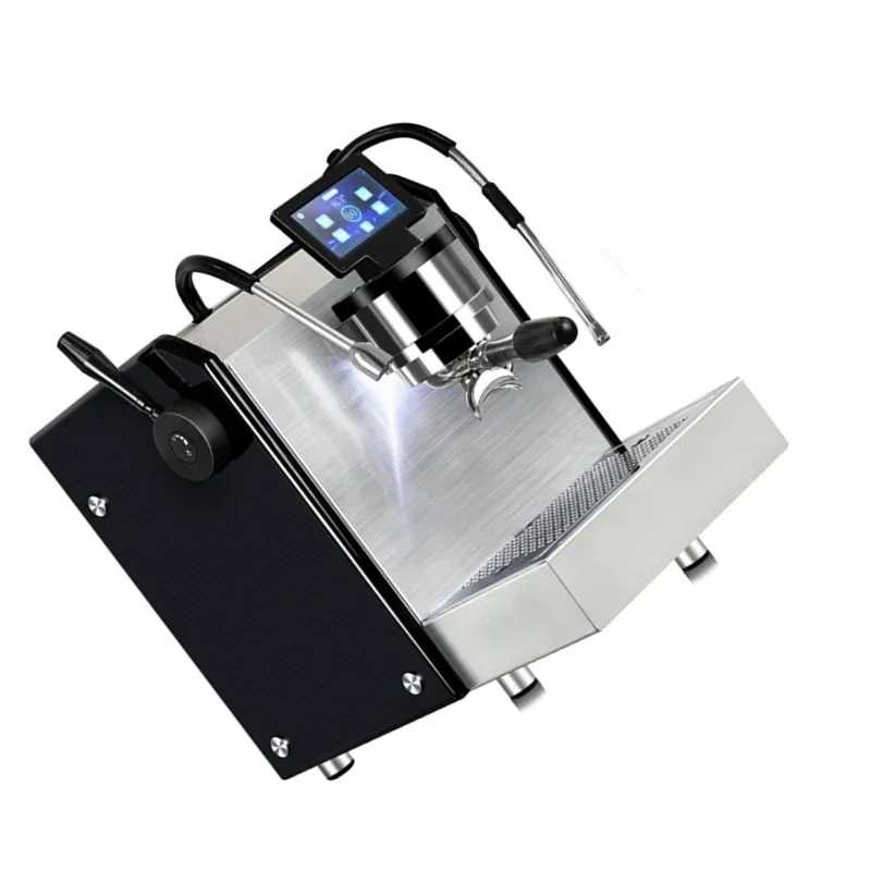 Household 220v EM-30A Touch-screen Italian Coffee Maker Machine Coffee Maker, Double Boiler, Small Commercial Household - AliExpress 6